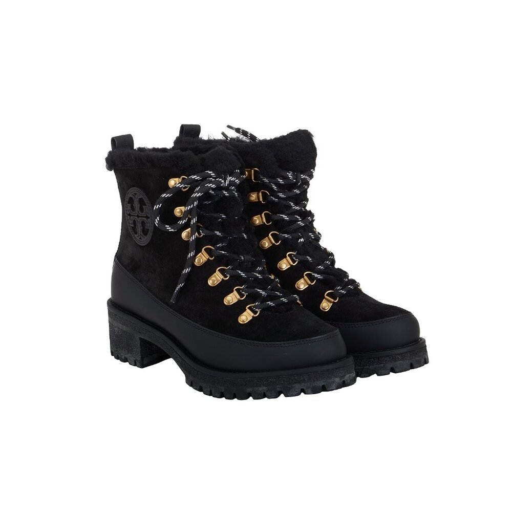 TORY BURCH BLACK WINTER ANKLE BOOTS - AVAILABLE SIZES 5-10